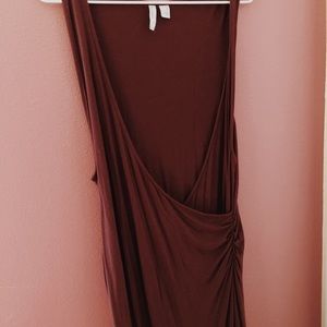 Wrap maxi dress